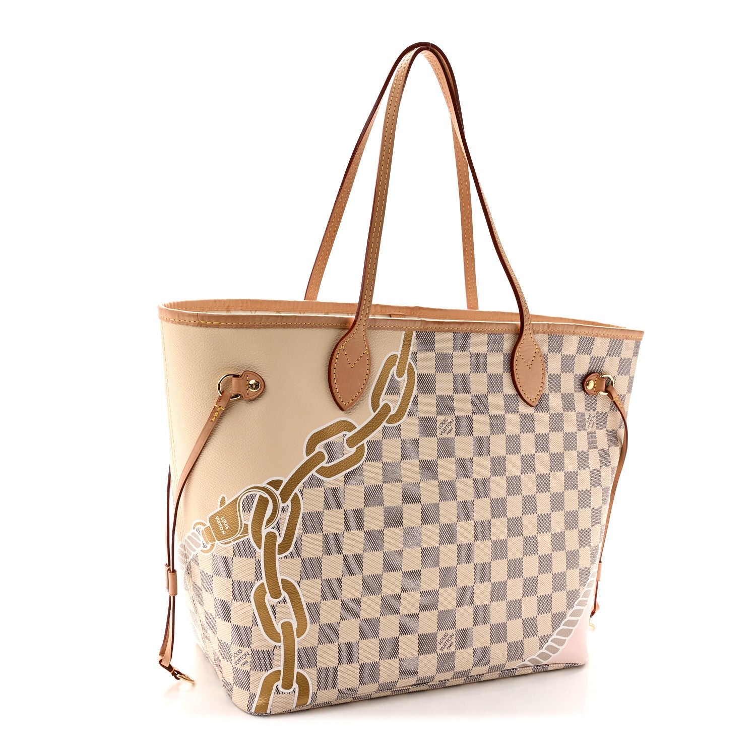 Louis Vuitton Damier Azur Nautical Neverfull MM