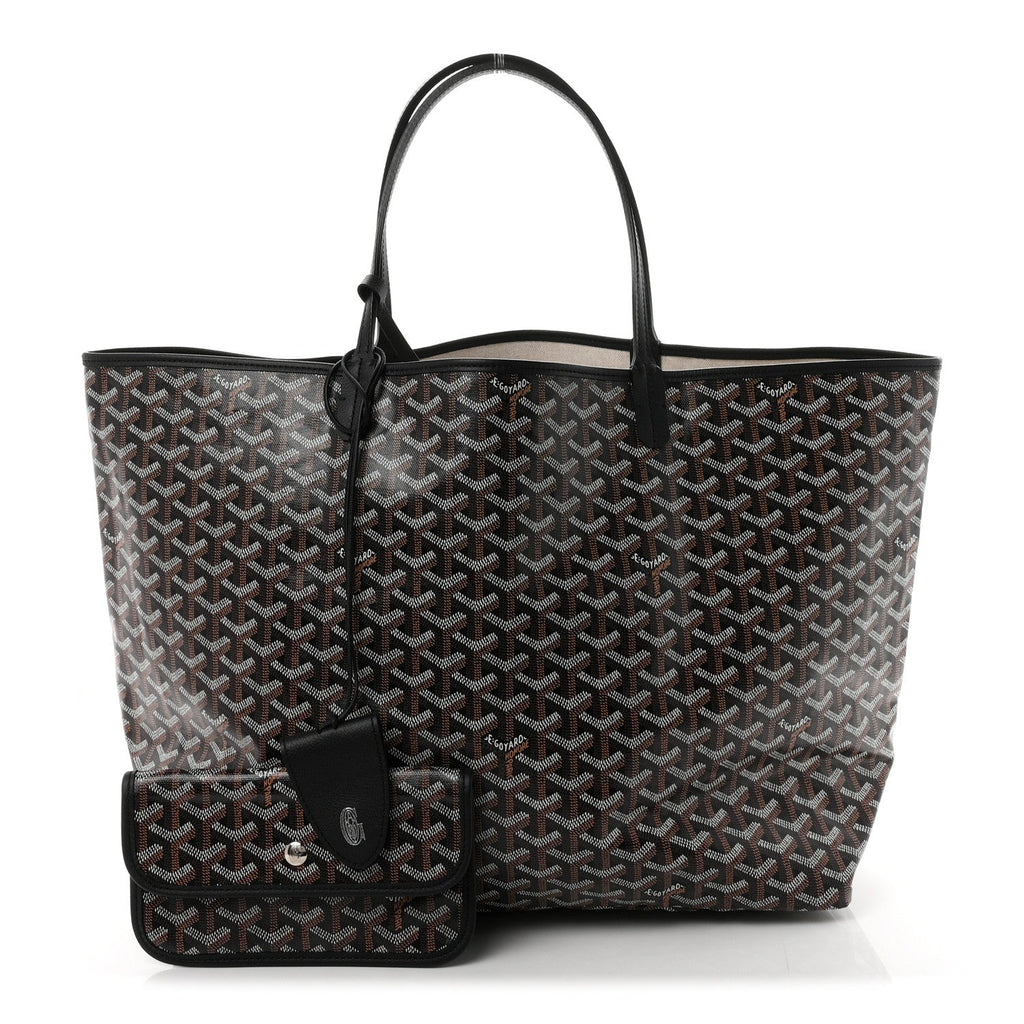 Goyard Goyardine Saint Louis GM Black