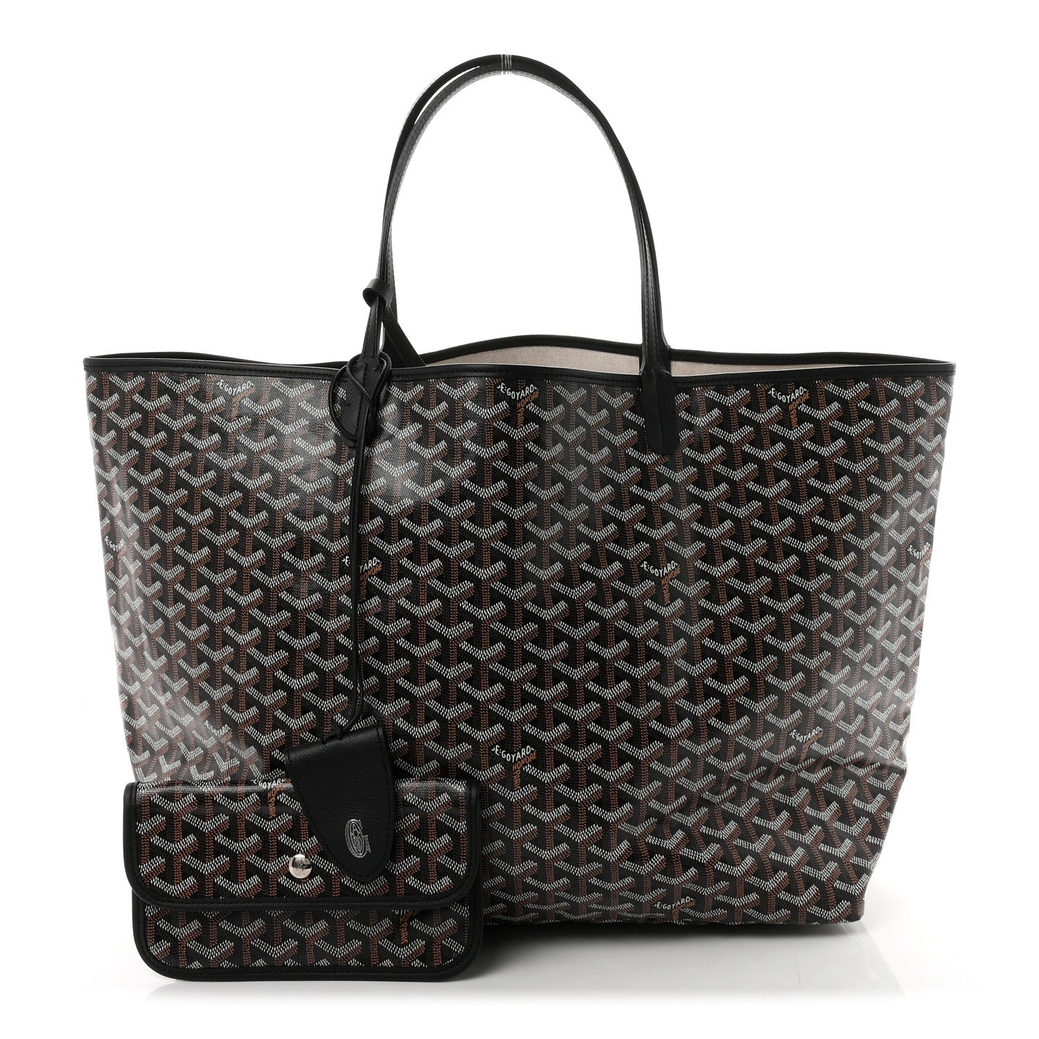 Goyard Goyardine Saint Louis GM Black