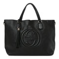 Gucci Cellarius Calfskin Large Soho Working Tote Black