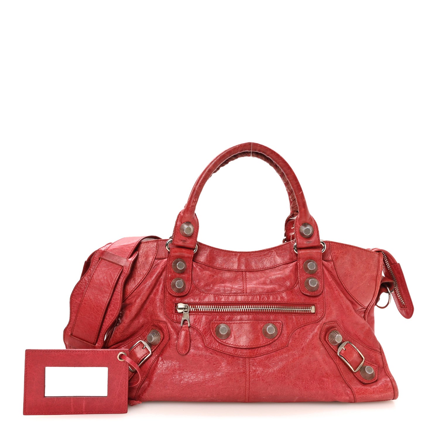 Balenciaga Agneau Giant 21 Silver Hardware Part Time Sang