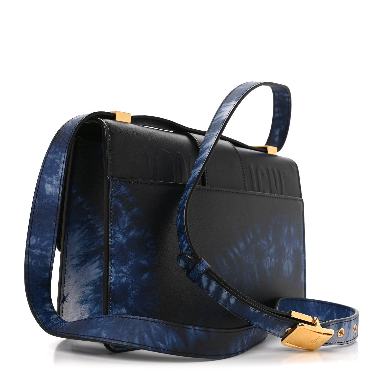 Dior Box Calfskin Tie Dye 30 Montaigne Flap Bag Multicolor