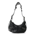 Balenciaga Agneau Arena Le Cagole Shoulder Bag XS Black