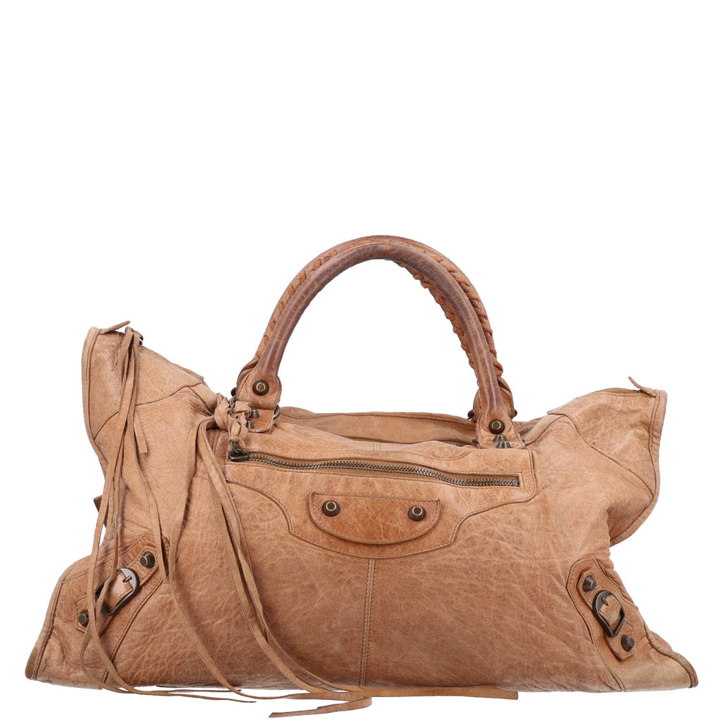 Balenciaga Agneau Classic Hardware Work Cumin