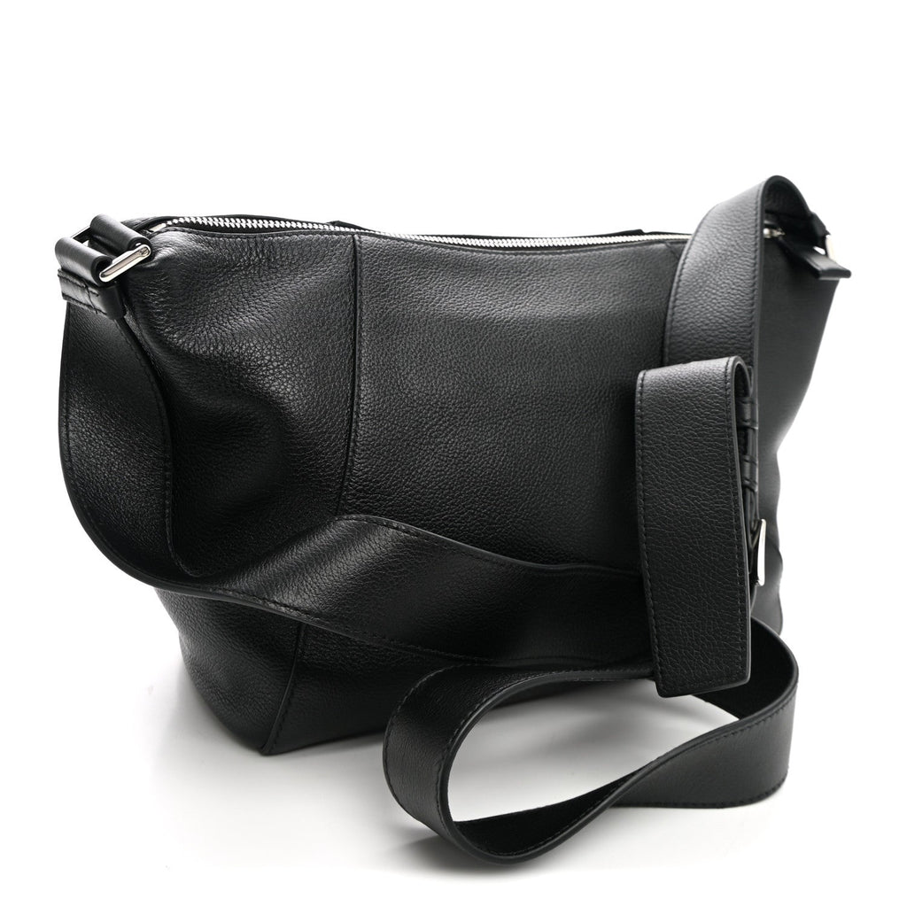 Prada Vitello Daino Messenger Bag Black