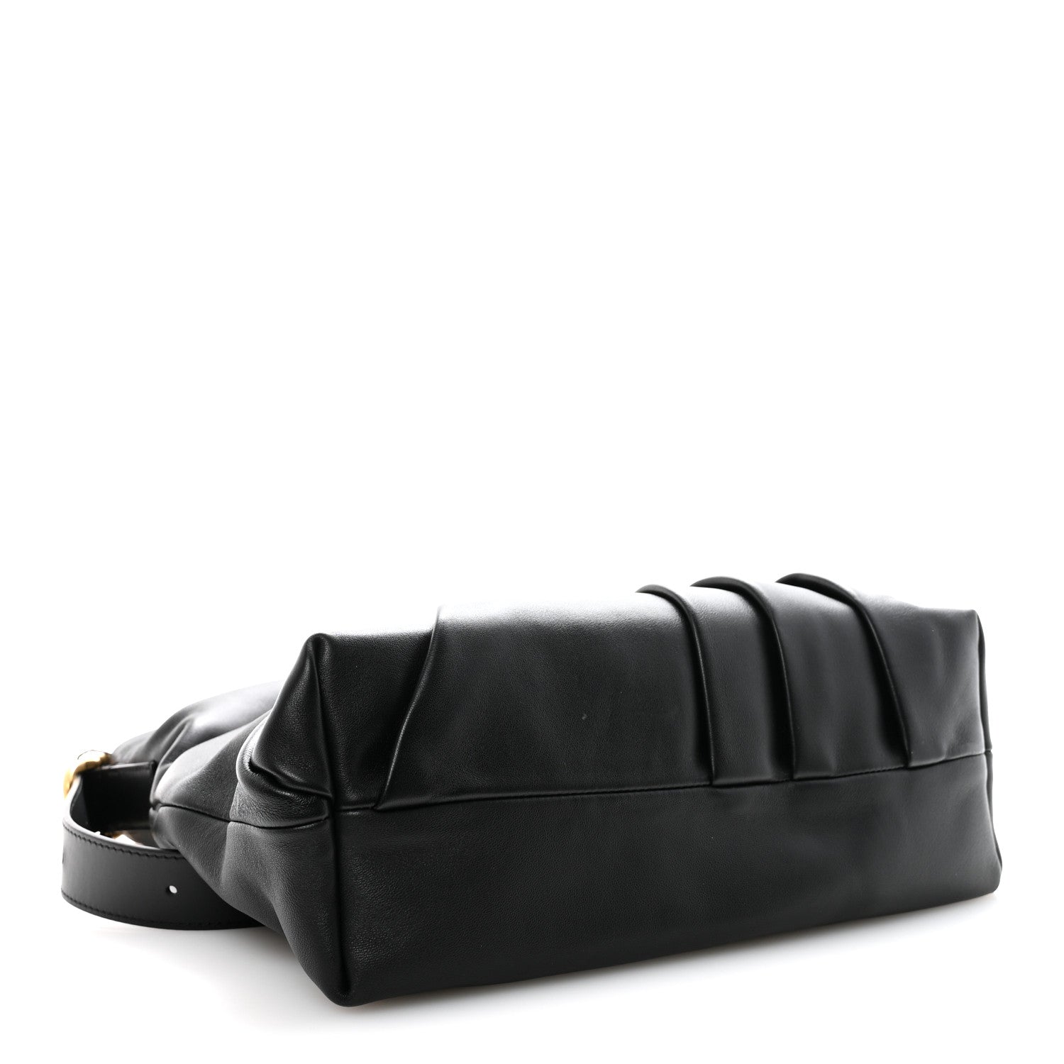 Loewe Mellow Nappa Draped Tote Black