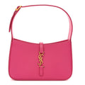 Saint Laurent Smooth Calfskin Le 5 A 7 Hobo Bubblegum