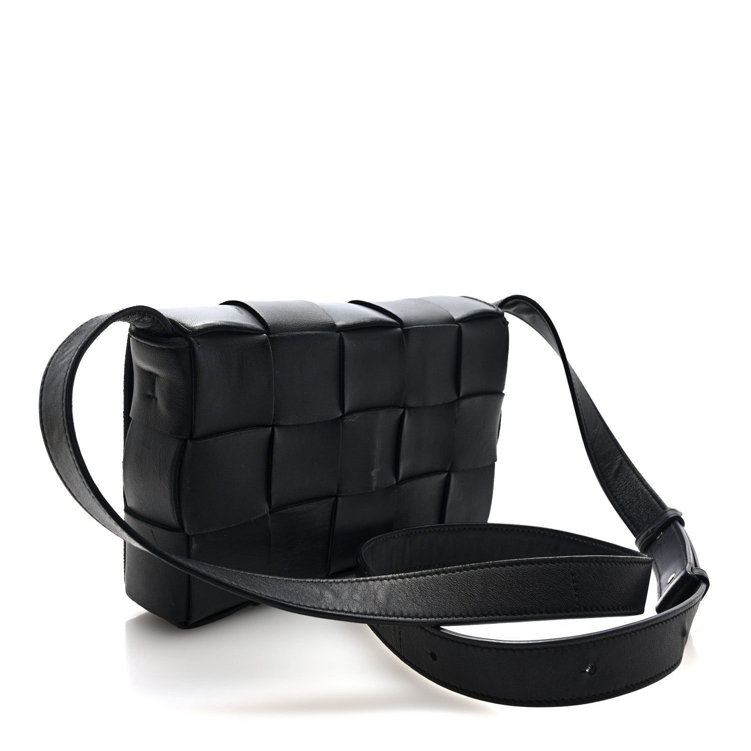 BOTTEGA VENETA CASSETTE INTRECCIATO BAG - SIDE VIEW