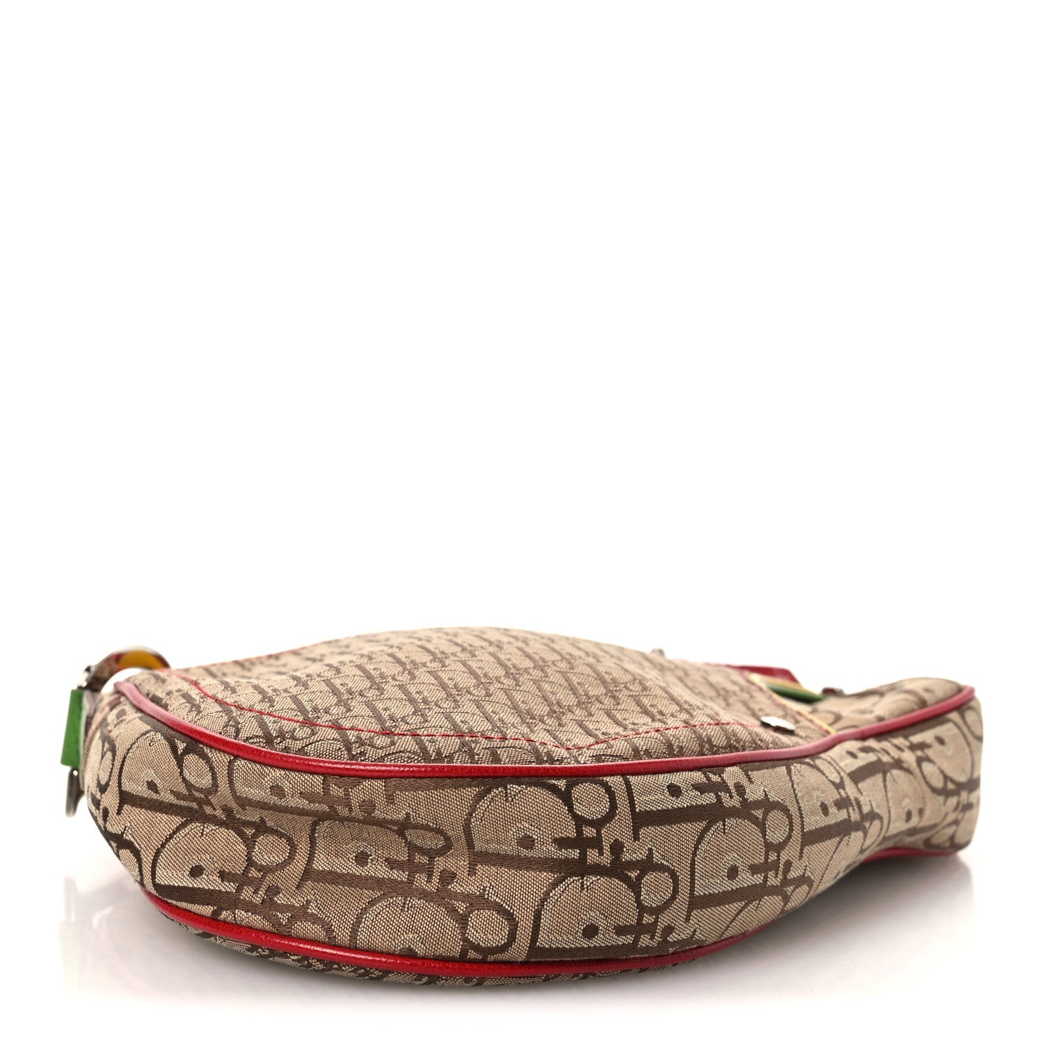 Dior Monogram Rasta Saddle Pochette Beige