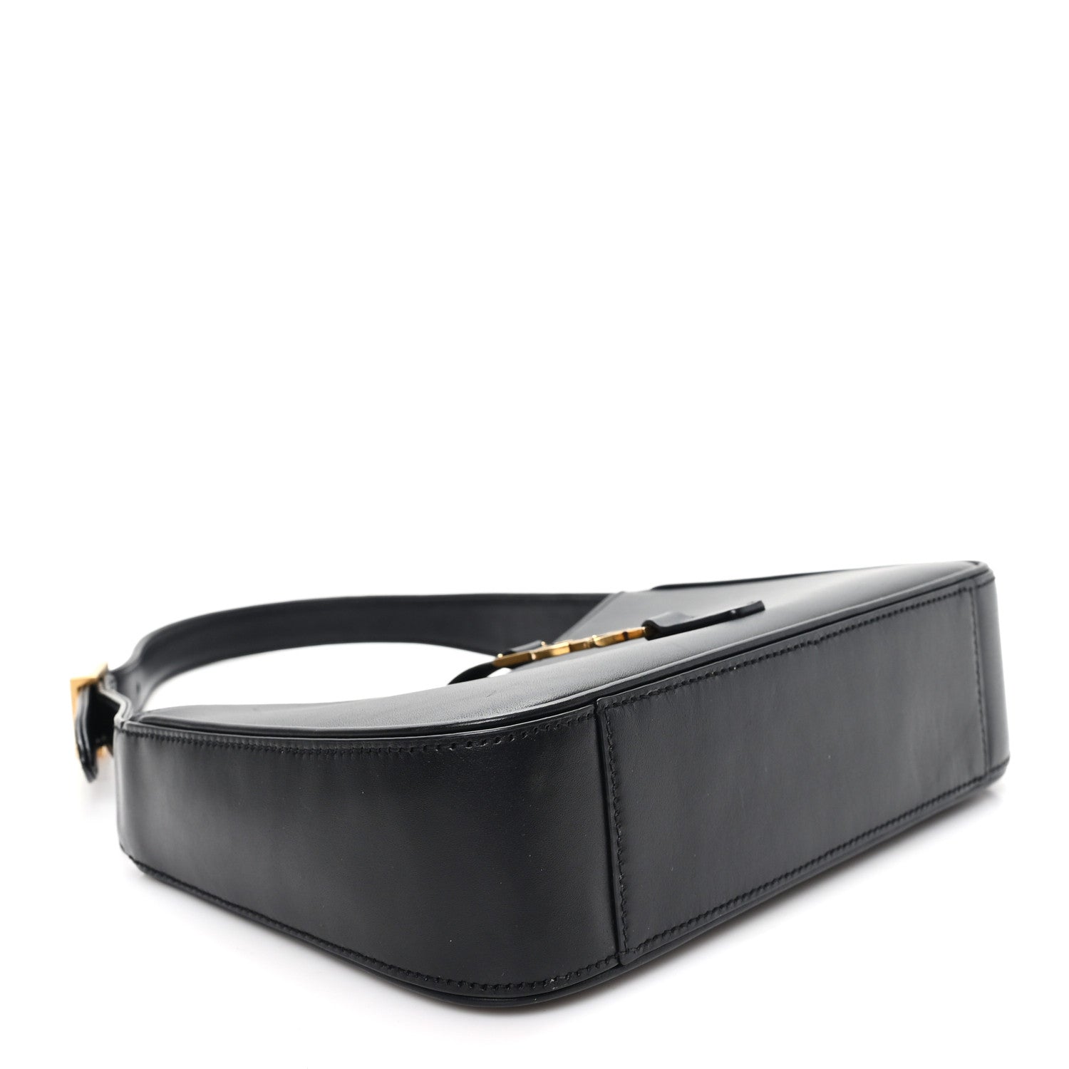 Saint Laurent Smooth Calfskin Le 5 A 7 Hobo Black