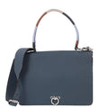 Fendi Cuoio Romano Selleria Piping Messenger Bag Tempesta Multicolor