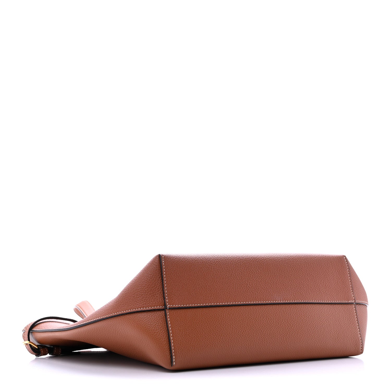 Celine Grained Calfskin Triomphe Medium Cabas Anais Tan