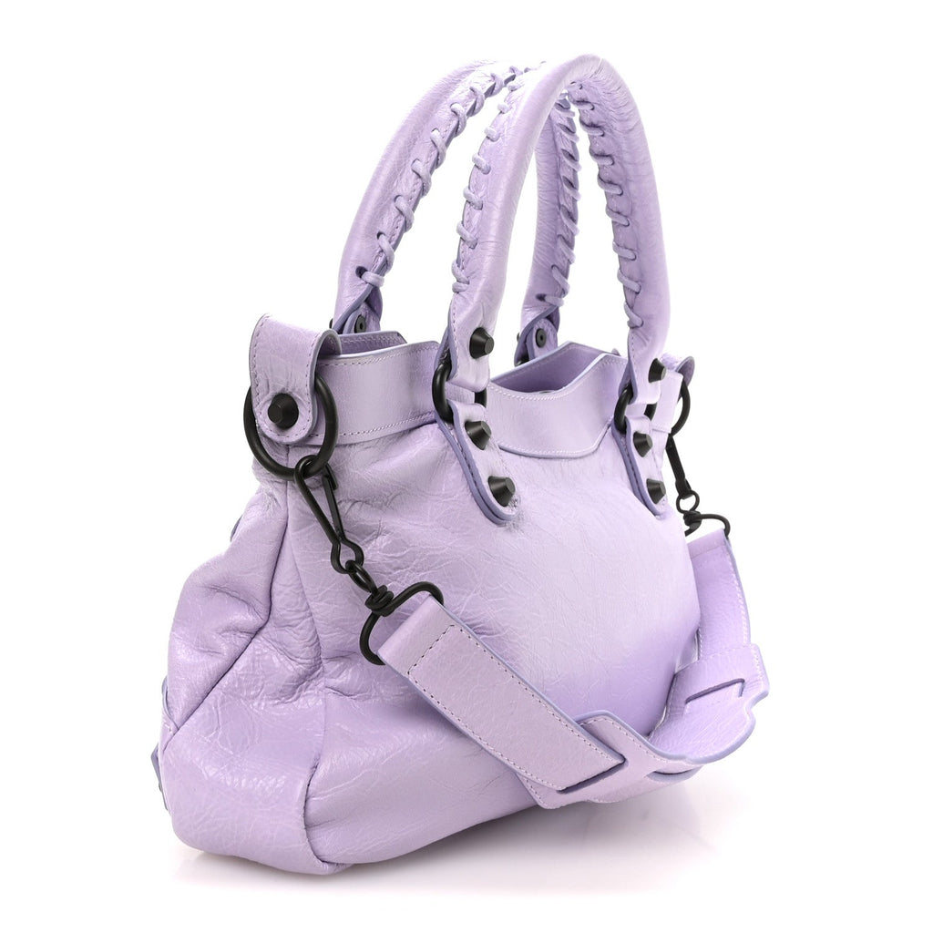 Balenciaga Agneau Arena Classic Hardware Le City First Bag Parma