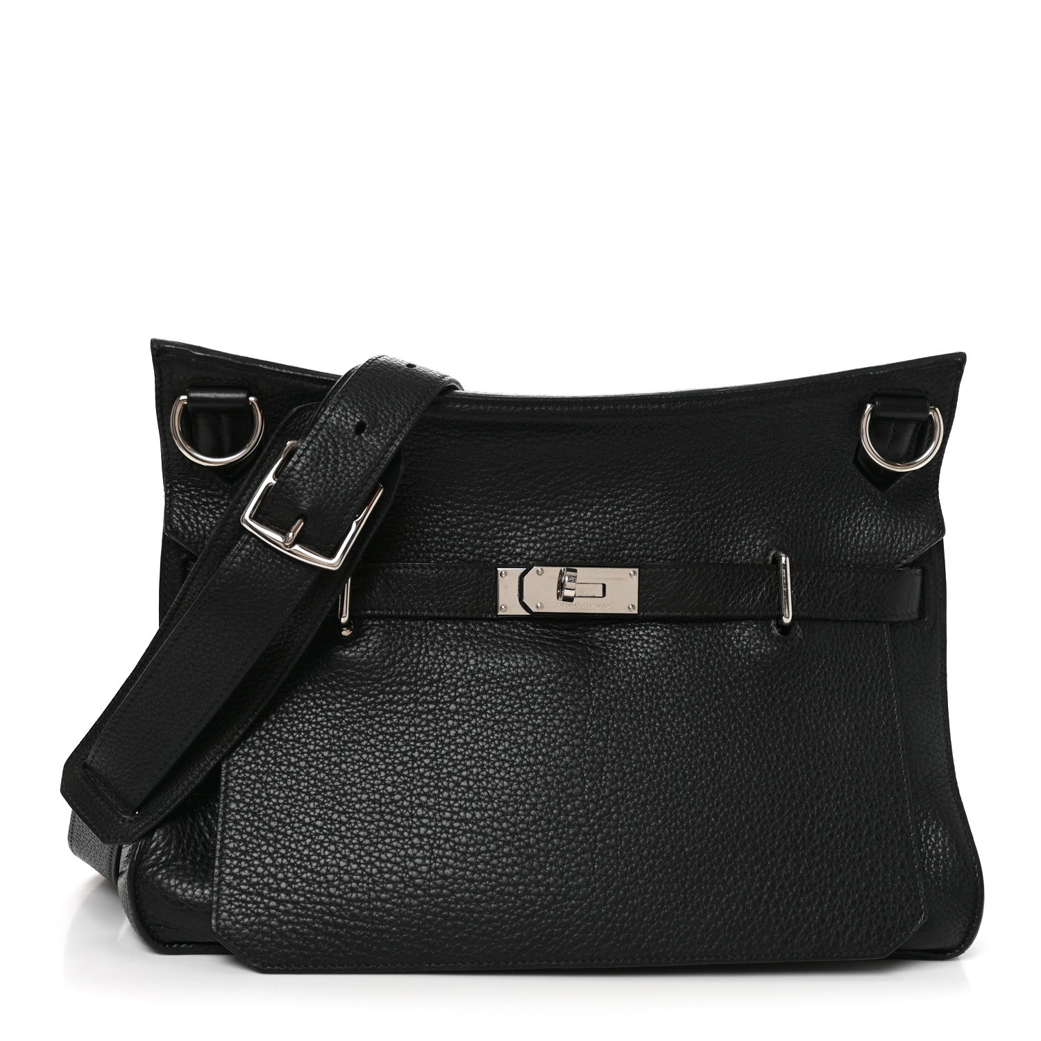 Hermès Taurillon Clemence Jypsiere 37 Black