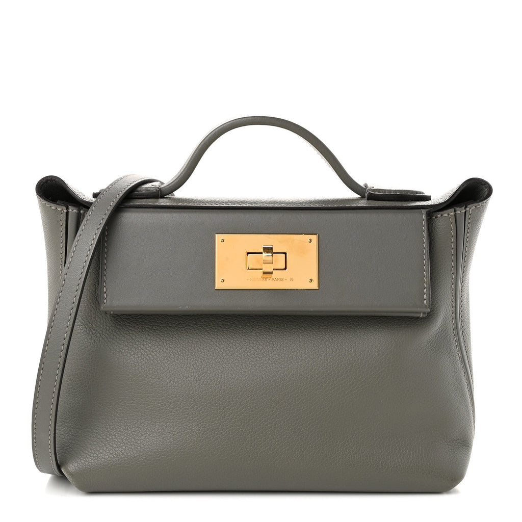 Hermès Evercolor Swift 24/24 21 Gris Meyer