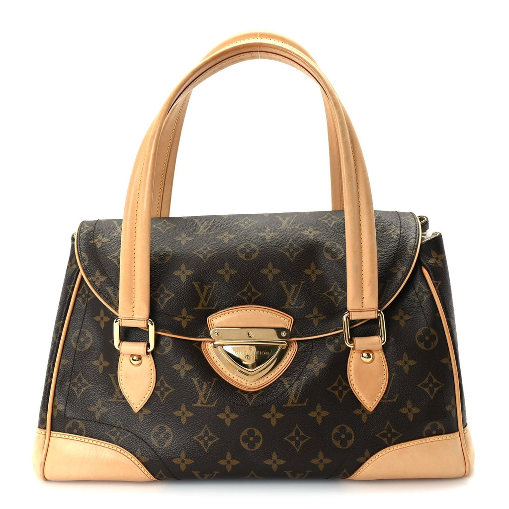 Louis Vuitton Monogram Beverly GM Brown