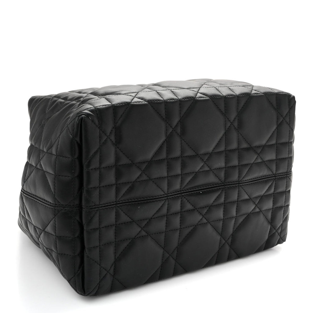 Dior Calfskin Macrocannage Medium Toujours Black