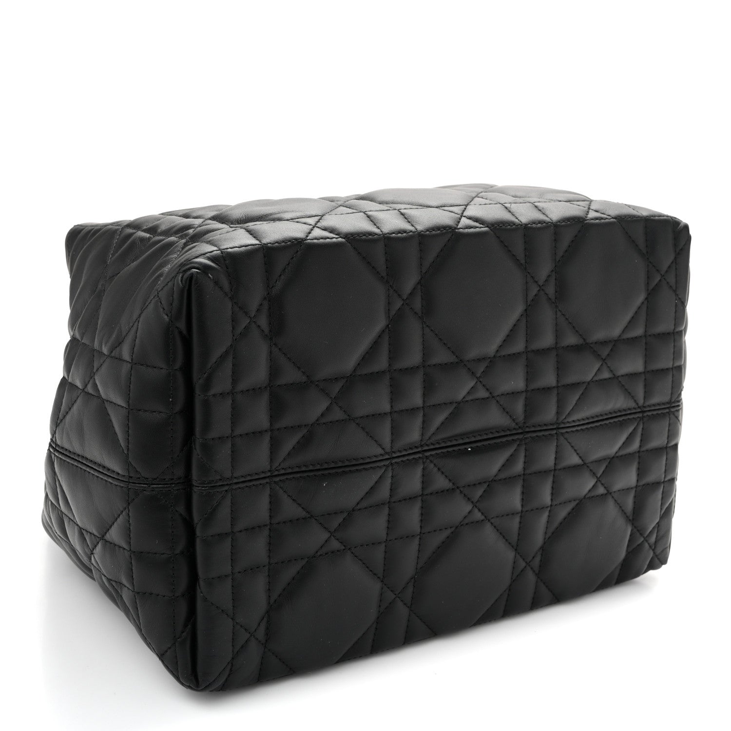 Dior Calfskin Macrocannage Medium Toujours Black