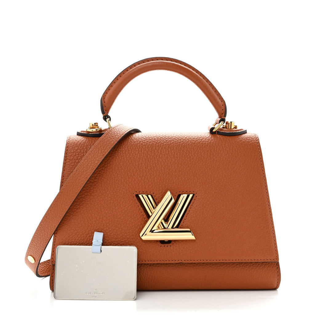 Louis Vuitton Taurillon Twist One Handle PM Caramel