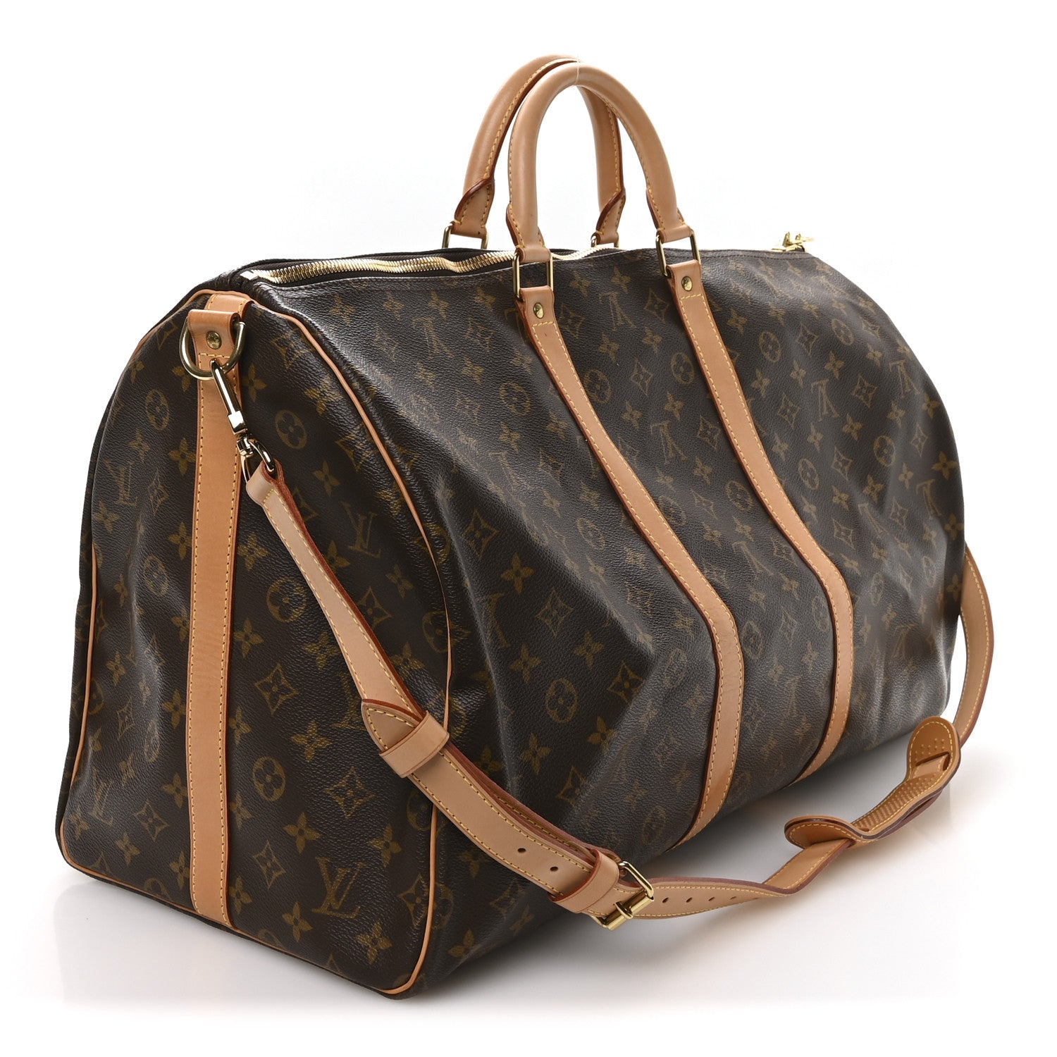 Louis Vuitton Keepall 55 Bandouliere side view
