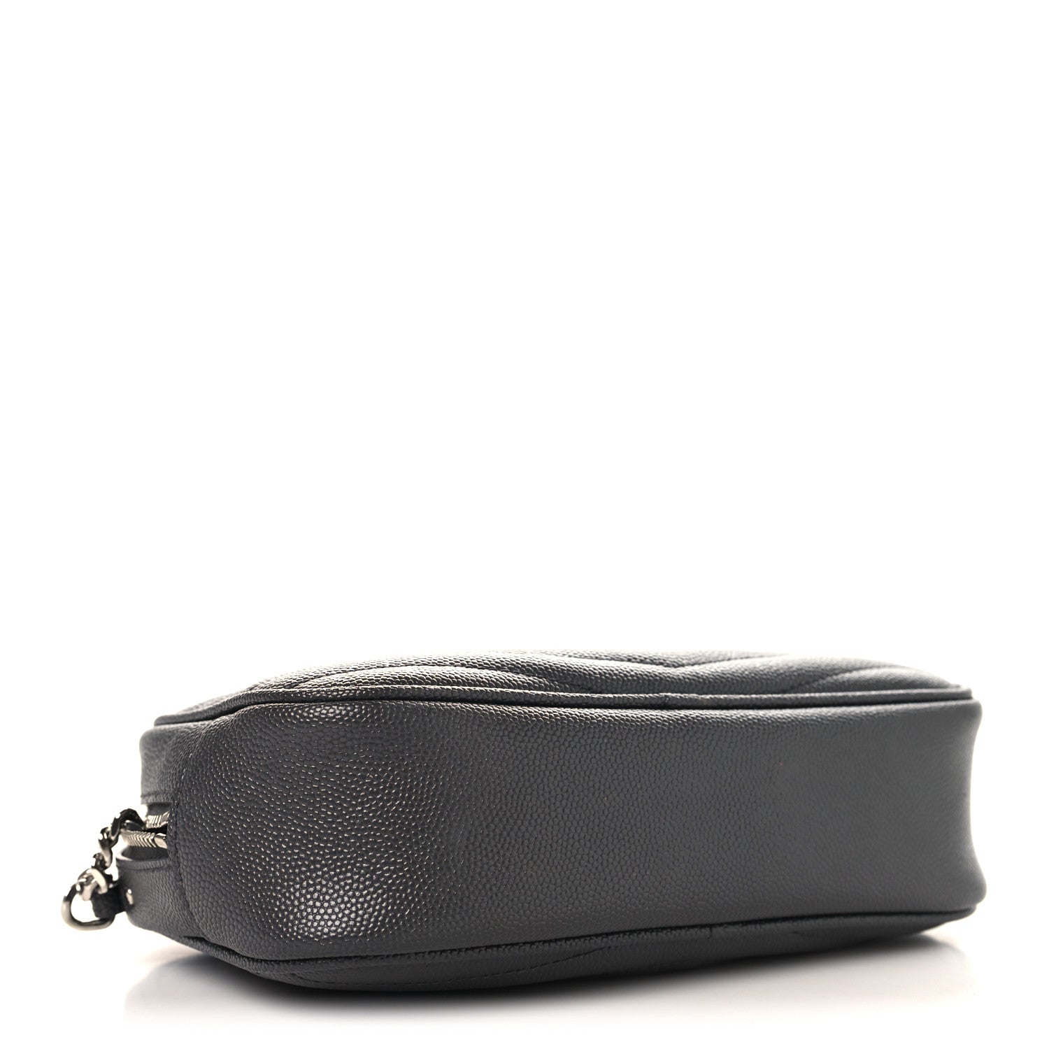Saint Laurent Grain De Poudre Matelasse Monogram Mini Lou Camera Bag Asphalt