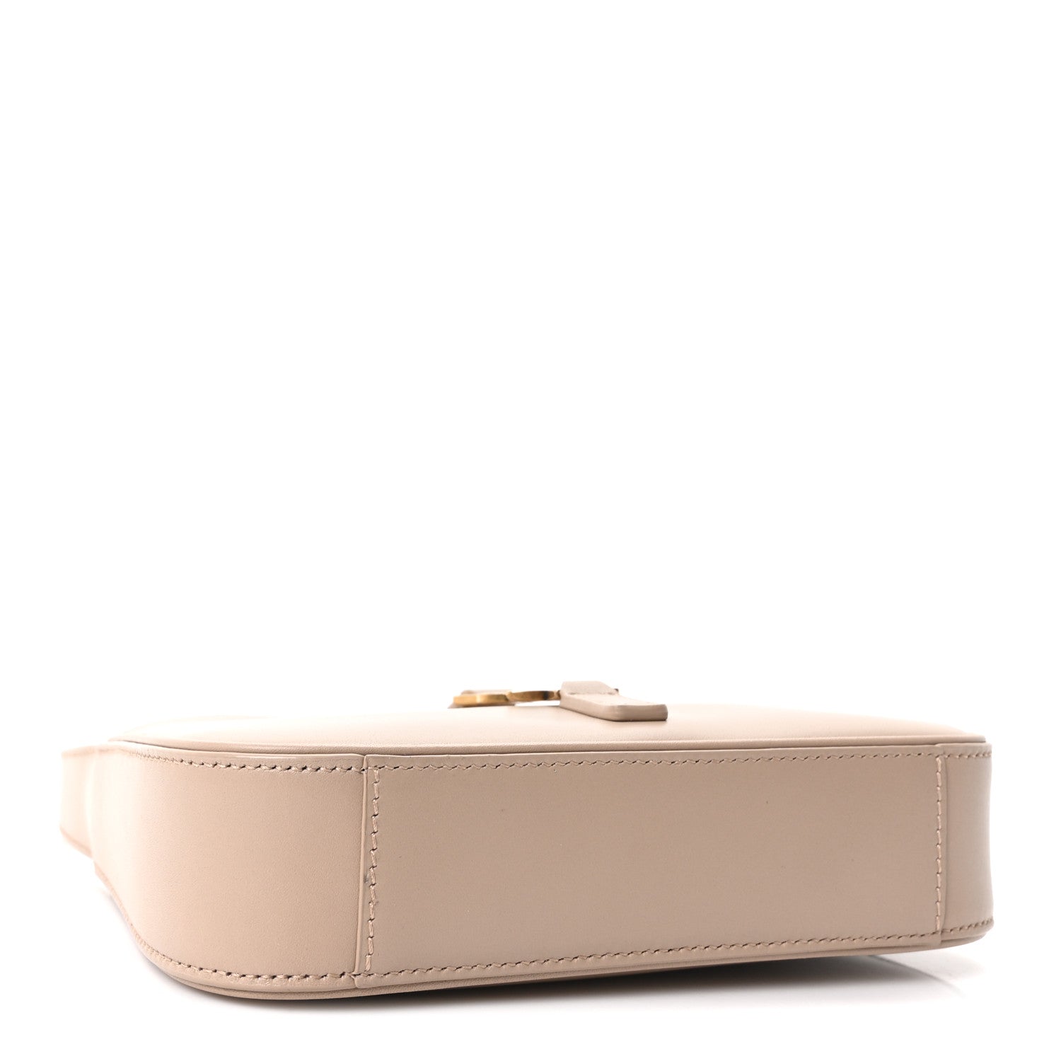 Saint Laurent Vegetable Le 5 A 7 Mini Hobo Dark Beige