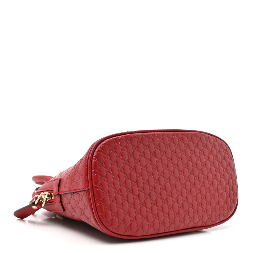 Gucci Soft Microguccissima Mini Dome Bag Rosso