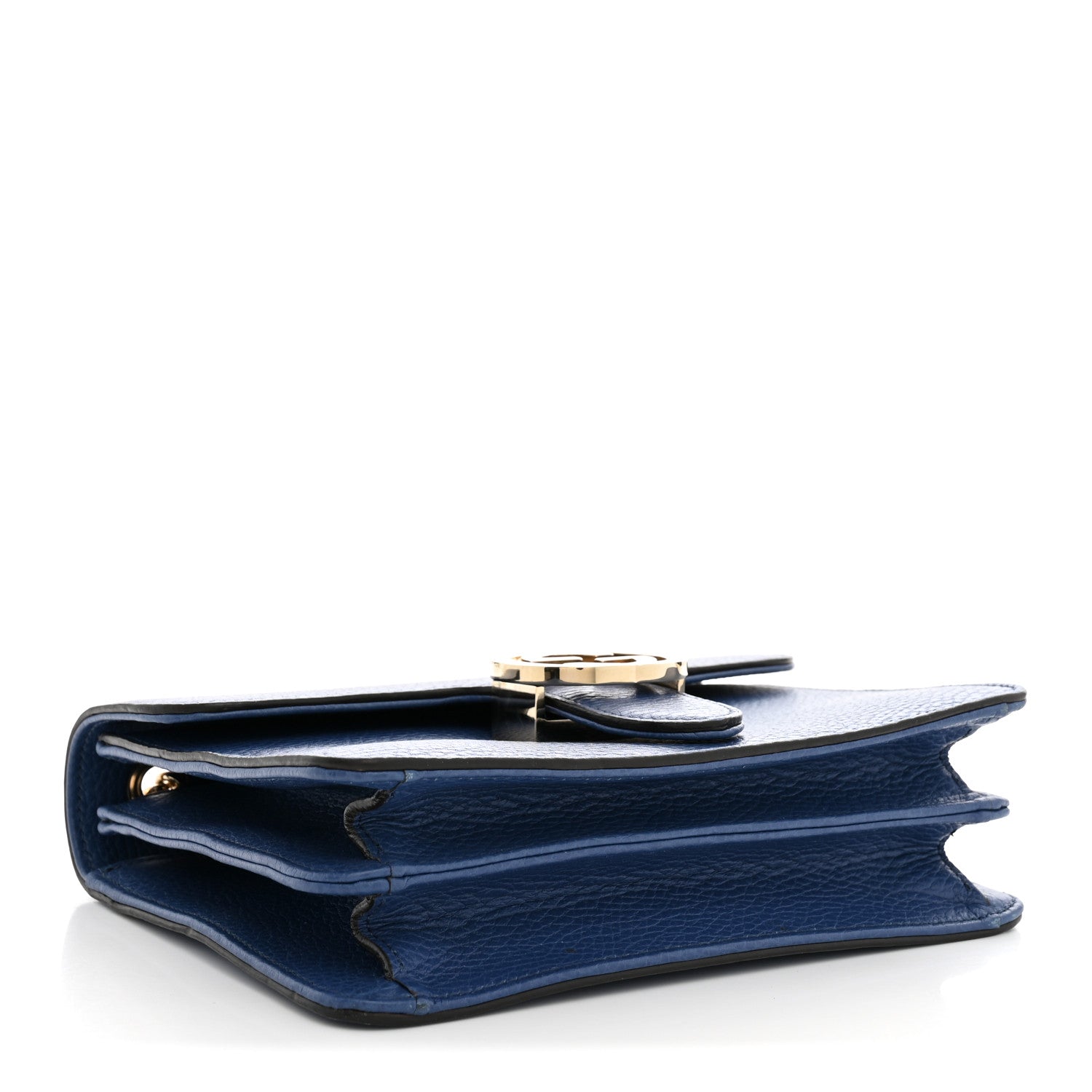 Gucci Dollar Calfskin Small Interlocking G Shoulder Bag Caspian
