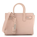 Saint Laurent Grained Calfskin Nano Supple Sac De Jour Marble Pink