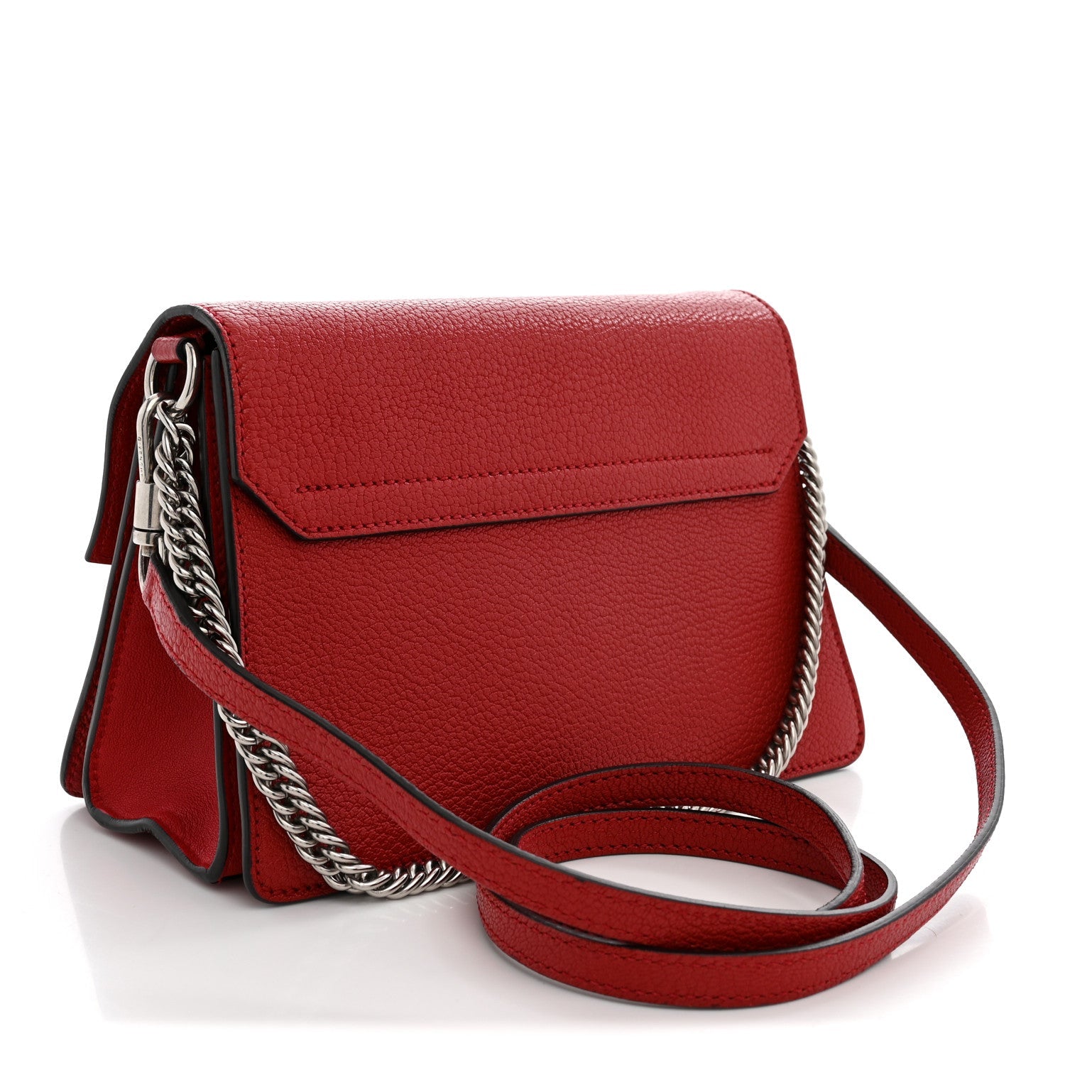 Givenchy Goatskin Small GV3 Shoulder Bag Bright Red