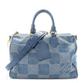 Louis Vuitton Damier Denim 3D Speedy Bandouliere 30 Denim Blue