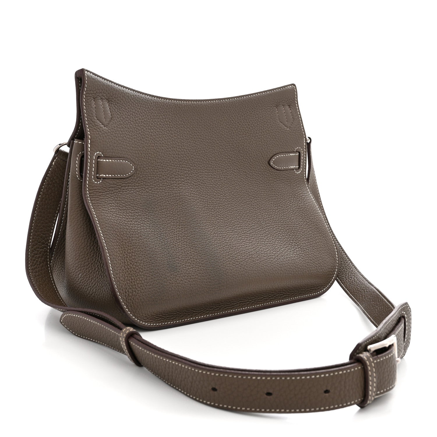 Hermès Taurillon Clemence Jypsiere 28 Etoupe