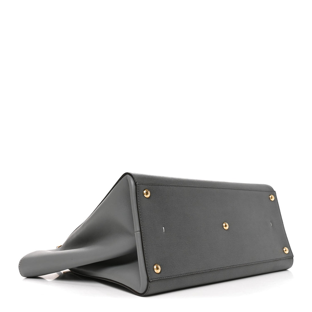 Fendi Vitello Elite Large 3Jours Tote Grigio