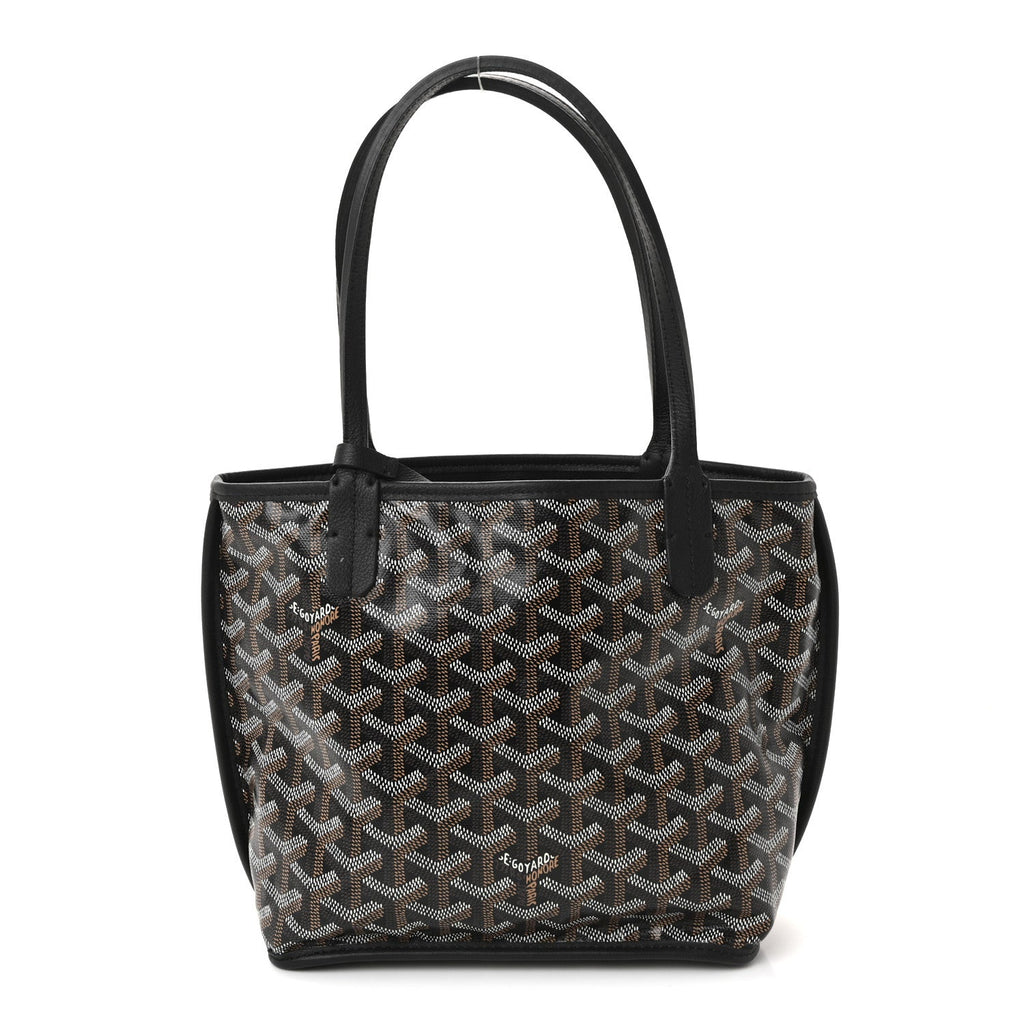 Goyard Goyardine Reversible Mini Anjou black