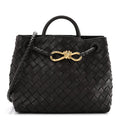 Bottega Veneta Nappa Intrecciato Small Andiamo Shoulder Bag Fondant