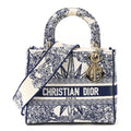 Dior Canvas Reverse Embroidered Rêve d'Infini Medium Lady D-Lite Blue Multicolor