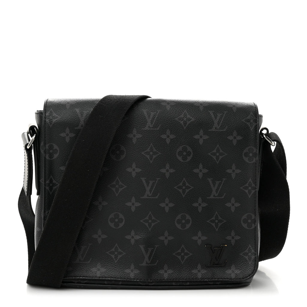 Louis Vuitton District PM Messenger Bag Monogram Eclipse front view