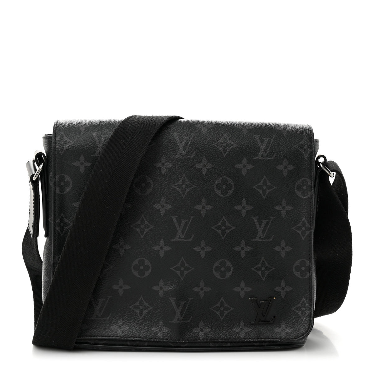 Louis Vuitton District PM Messenger Bag Monogram Eclipse front view