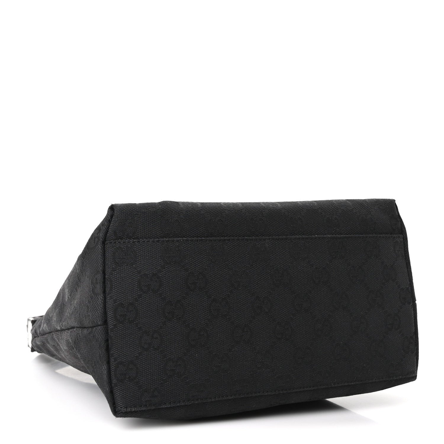 Gucci Nylon Monogram Small Hobo Black