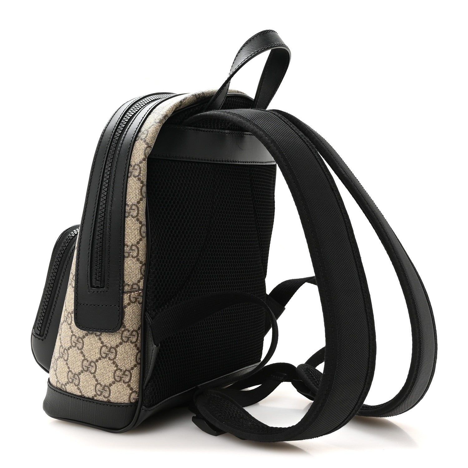 Gucci GG Supreme Monogram Small Eden Day Backpack Black