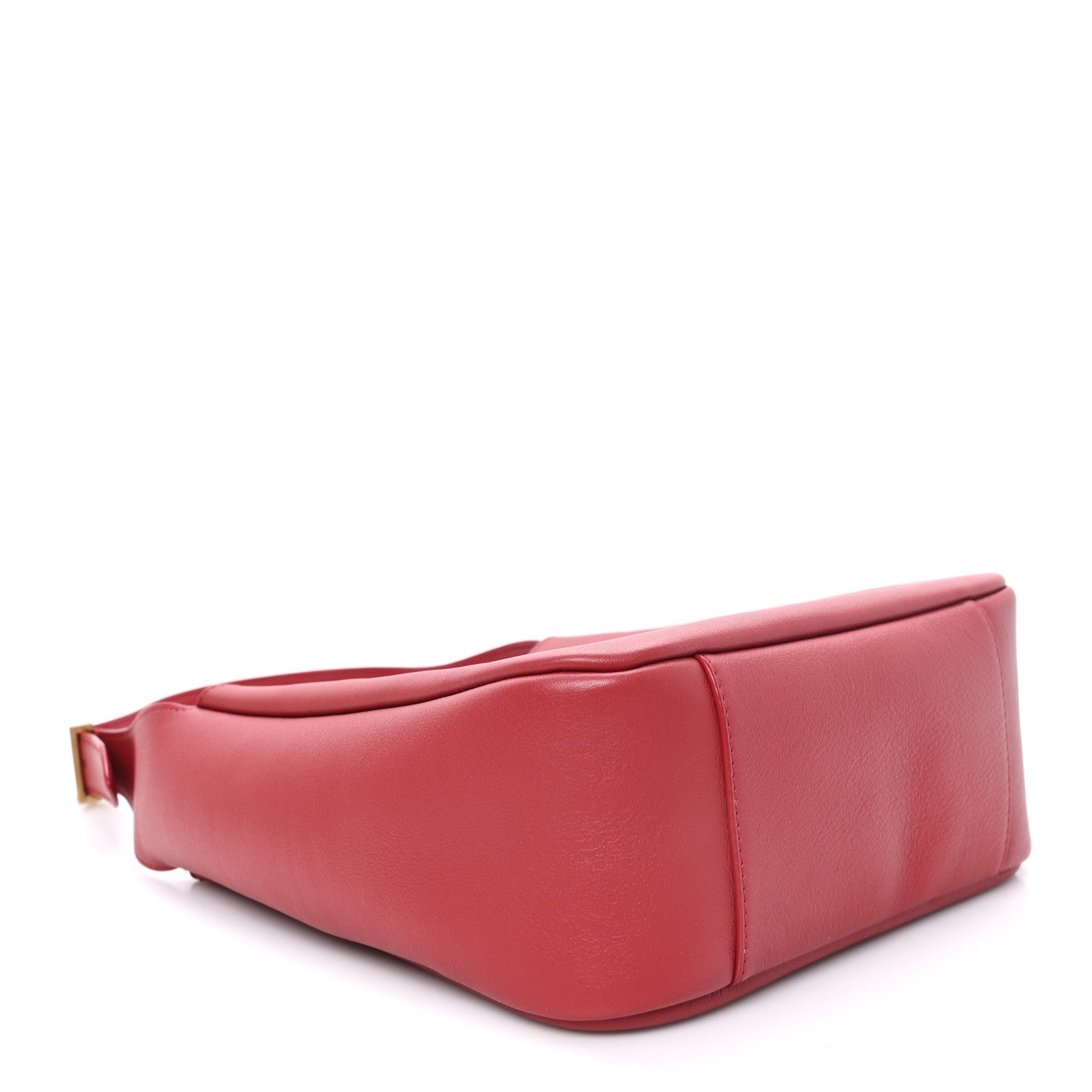 Saint Laurent Smooth Calfskin Small Le 5 A 7 Soft Hobo Red Danger