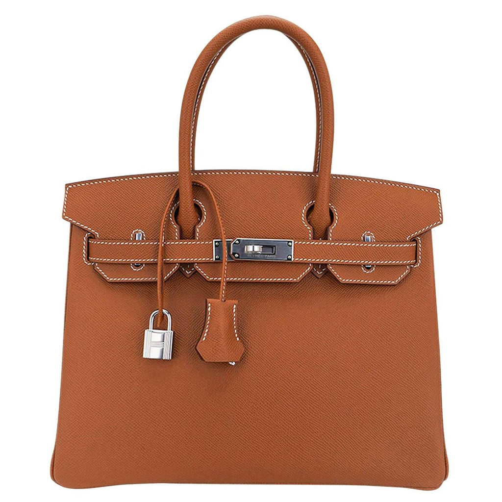 Hermès Birkin 35 Gold Togo side view