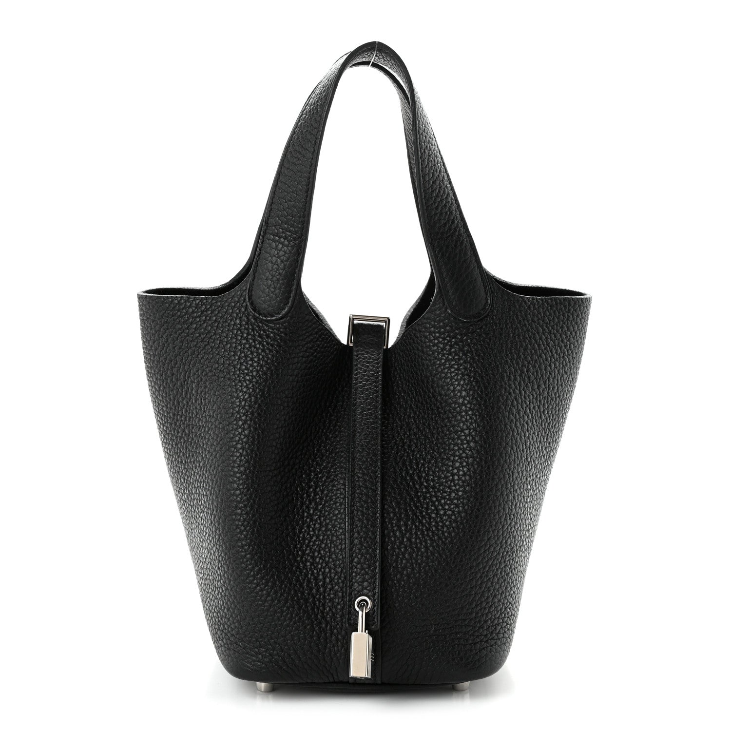 Hermès Taurillon Clemence Picotin Lock 18 PM Black
