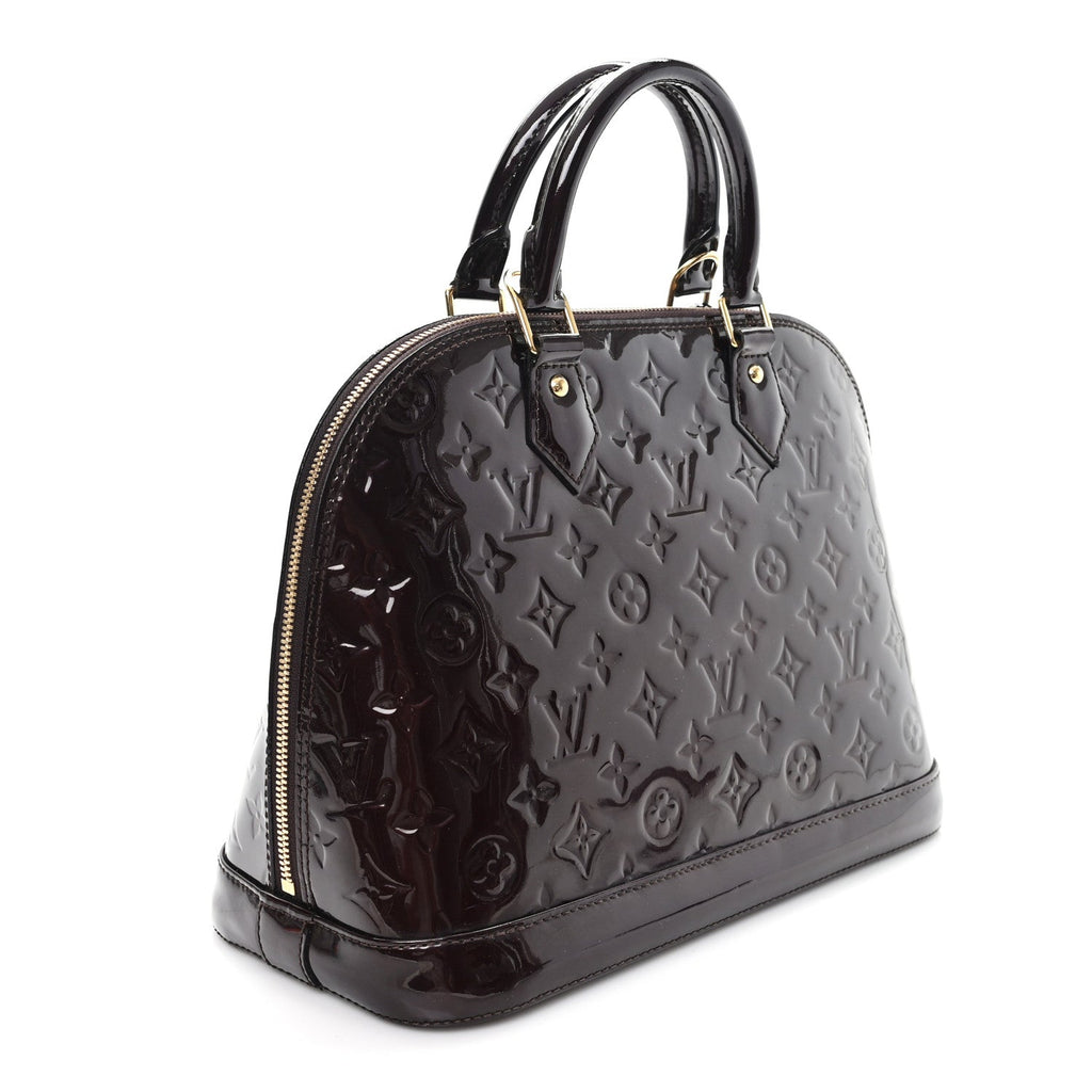 Louis Vuitton Vernis Alma MM Amarante