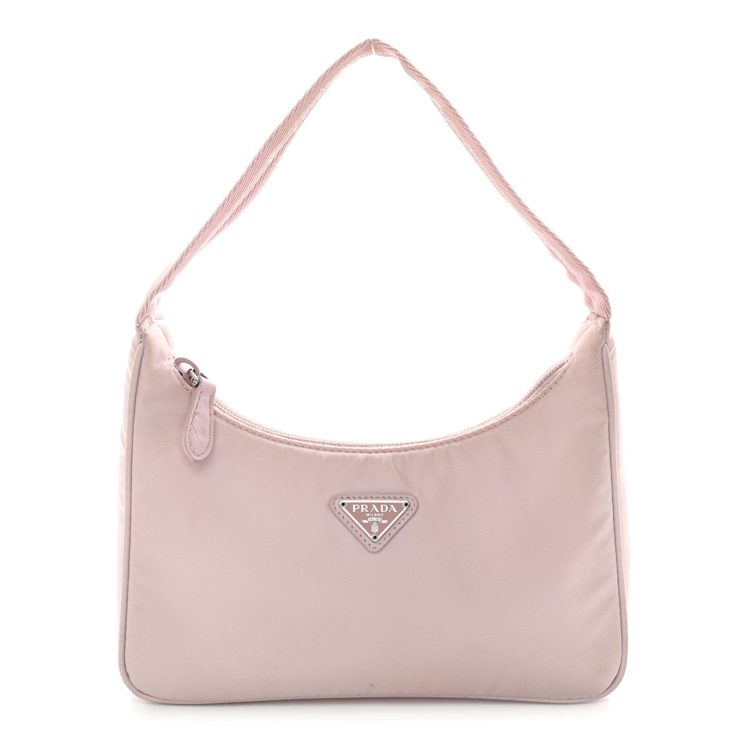 Prada Tessuto Nylon Saffiano Re-Edition 2000 Bag Alabastro