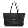 Balenciaga Smooth Calfskin Everyday East West Tote Bag Black