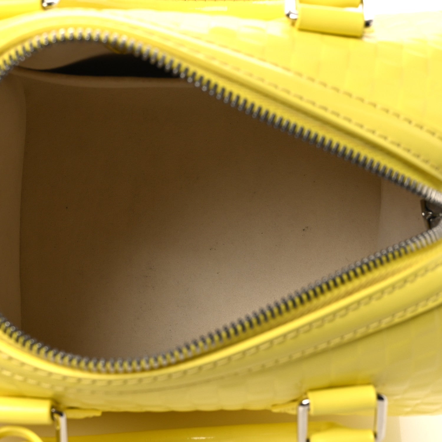 Louis Vuitton Damier Facette Speedy Cube PM Yellow