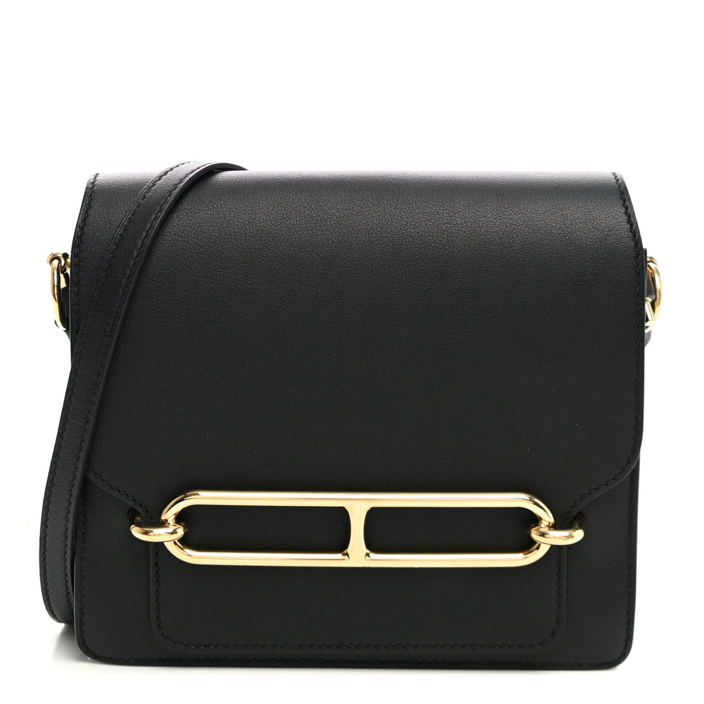 Hermès Swift Mini Sac Roulis Black