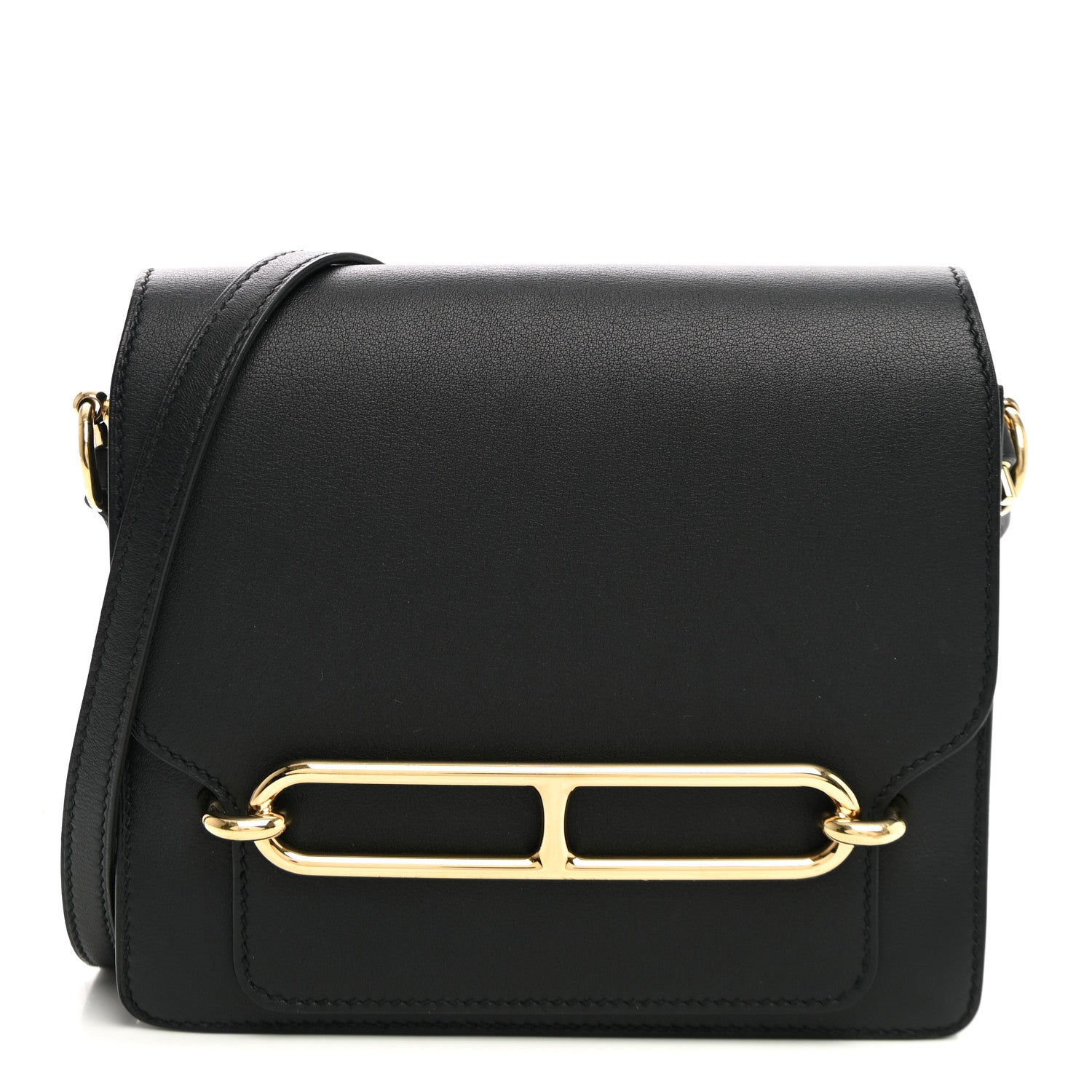 Hermès Swift Mini Sac Roulis Black
