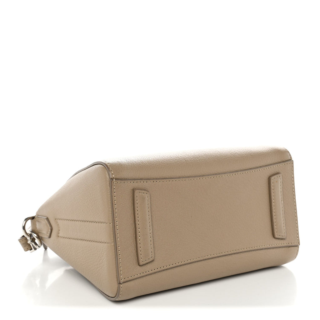 Givenchy Sugar Goatskin Mini Antigona Beige Camel